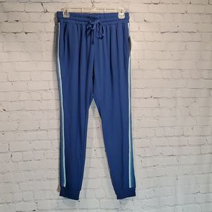 Fit Kicks 76 varsity joggers in blue NWT